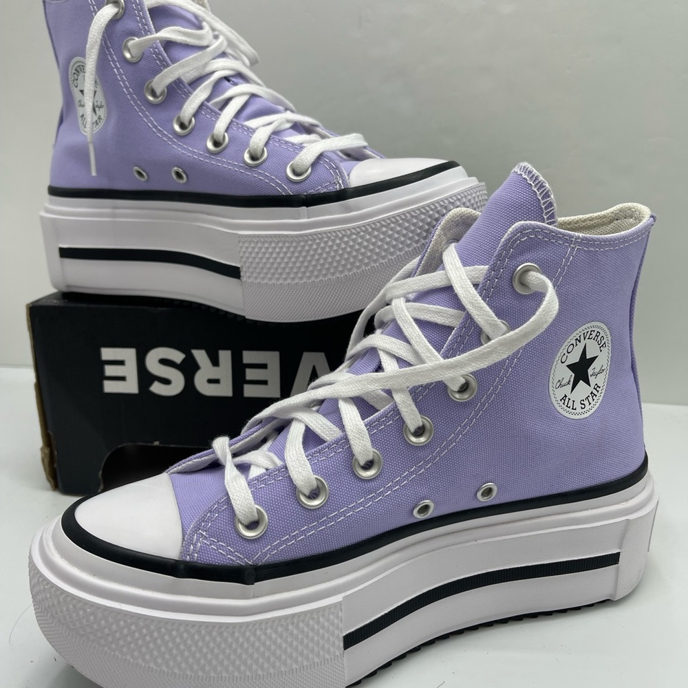 Converse WMNS Platform Sneakers High-Tops
CTAS LIFT DOUBLE STACK HI VIOLET HEAT/ - Picture 12 of 16